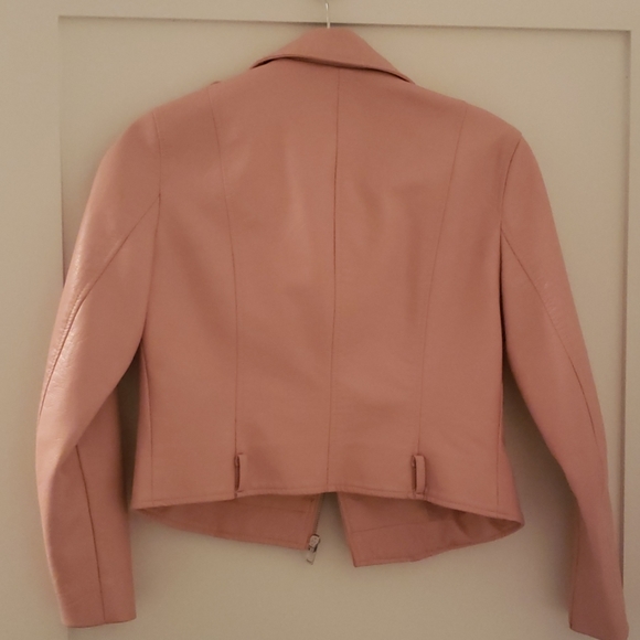 Pink Pleather Jacket - Picture 3 of 3